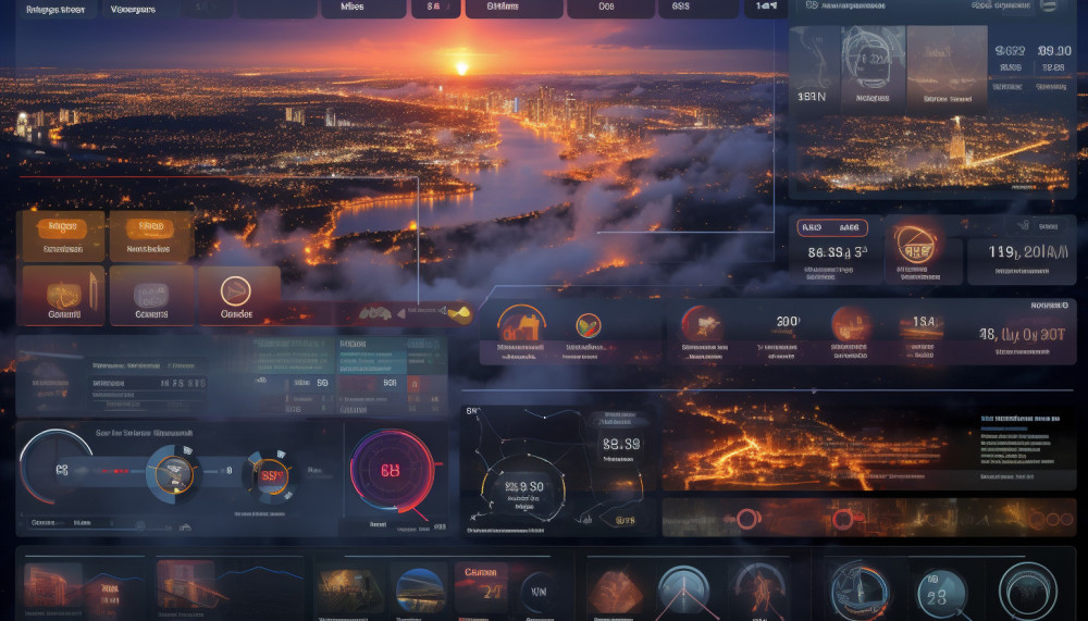 Futuristic Web Interfaces Powered By AI Image Generation Technologies